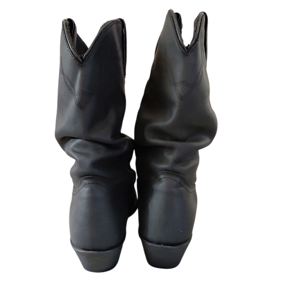 Shyanne Patsy Slouch Western Boots Women's Black Cowboy Boots Size 9 - Picture 9 of 12